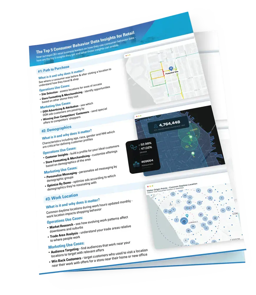 The Top 5 Consumer Behavior Data Insights for Retail